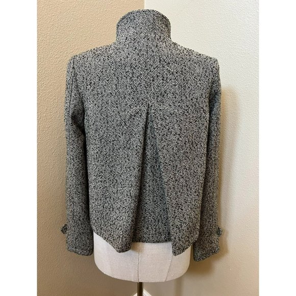 Women's Zara TRF Collection Wool Coat - Picture 4 of 6